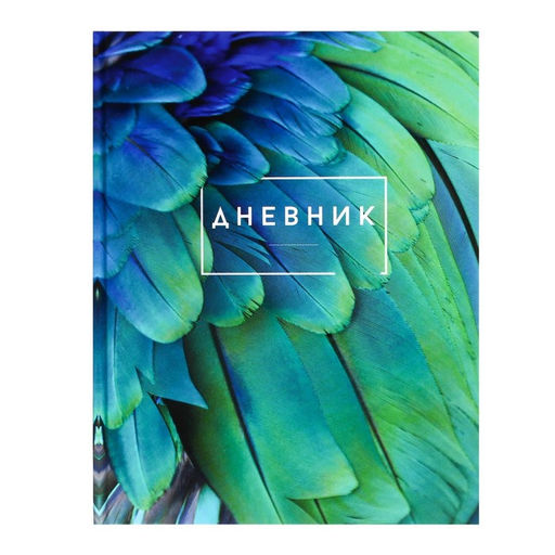 Цена за 3 шт. Дневник школьный для 5-11 классов, «Перья», твёрдая обложка 7БЦ, глянцевая ламинация, 48 листов