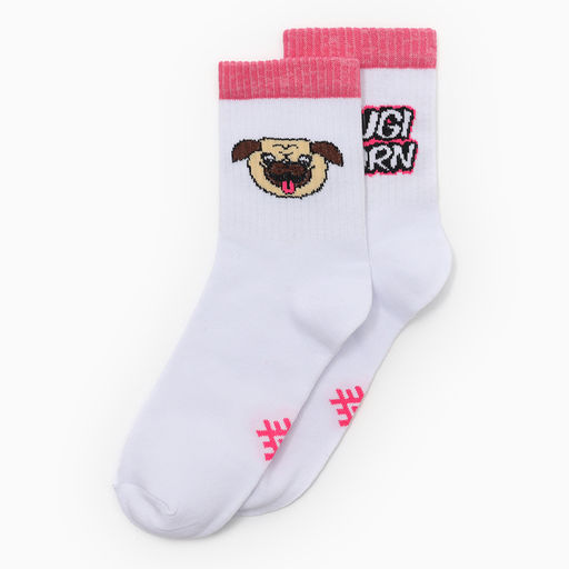 Носки женские KAFTAN "Мопс“, 2 пары, размер 36-40 (23-25 см)