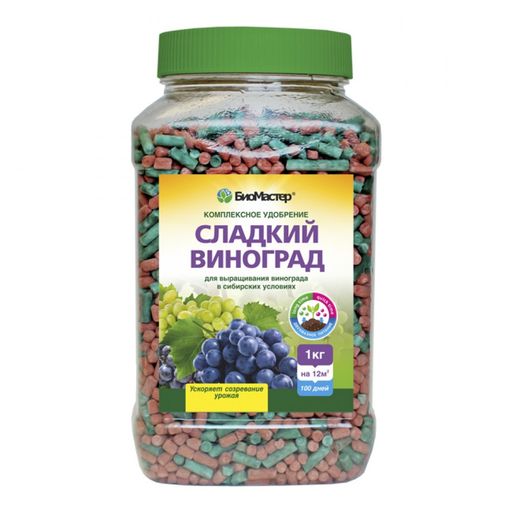 БМ Удобрение комплексное Сладкий Виноград 1,2 кг (5 шт./упак.)