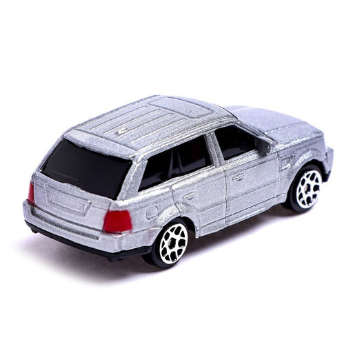 Машина металлическая LAND ROVER RANGE ROVER SPORT, 1:64, цвет серебро - Автоград фото 3