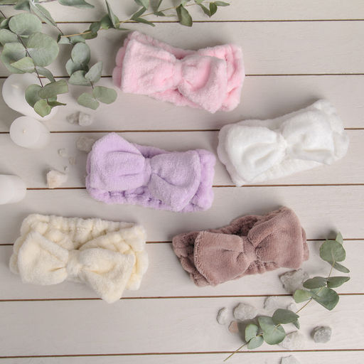 Повязка для умывания Бантик, МИКС - Simaland фото 3