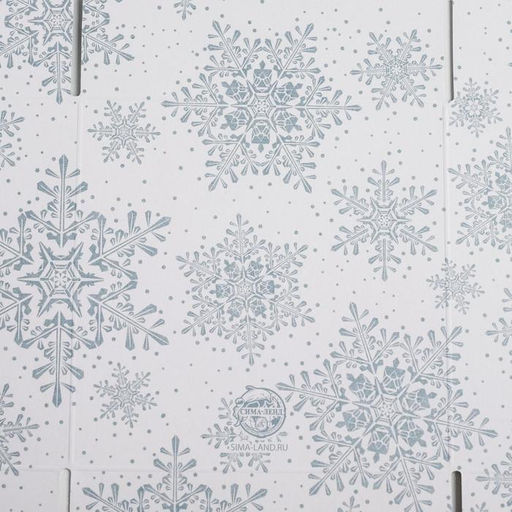 Цена за 5 шт. Коробка для кондитерских изделий новогодняя «С Новым годом», 12×12×3.5 см