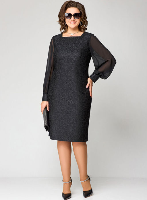 Платье EVA GRANT 7284А-Р черный