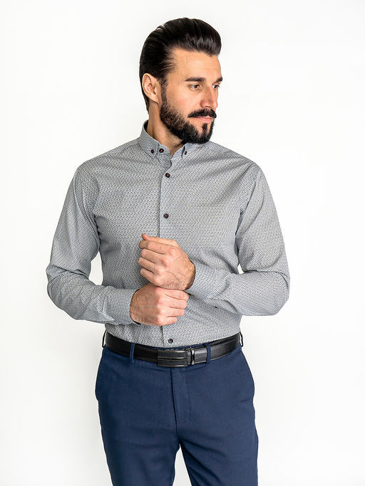 Сорочка мужская длинный рукав GREG 333/131/006/Z/b/1_GB фото 8