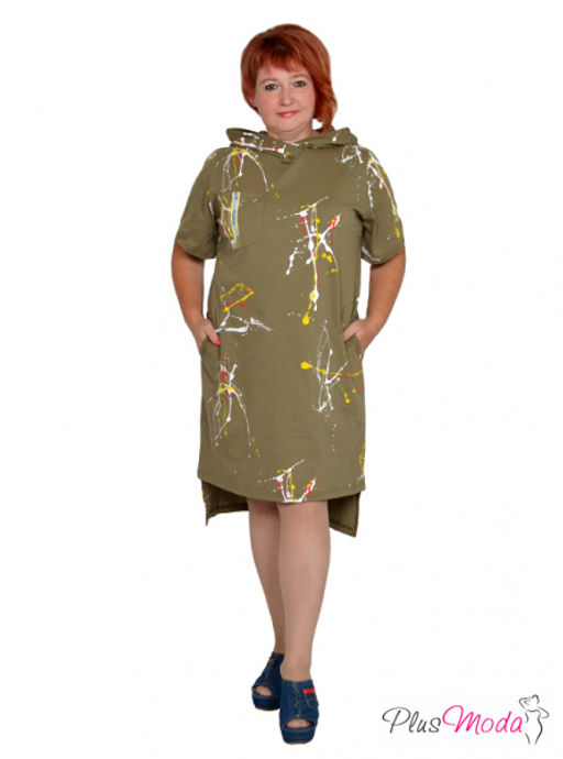Платье Модель №1328 размеры 44-84 - Plusmoda фото 6