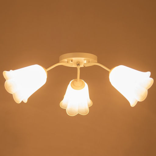 Люстра «Онлайн» 3×15 Вт Е27 МОДЕЛЬ: BR=00204 белый/прозрачный