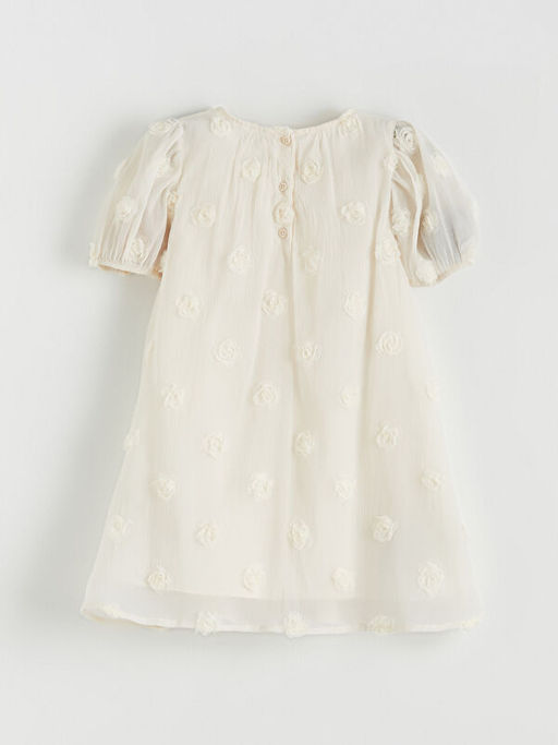 Bisiklet Yaka K?z ?ocuk Elbise