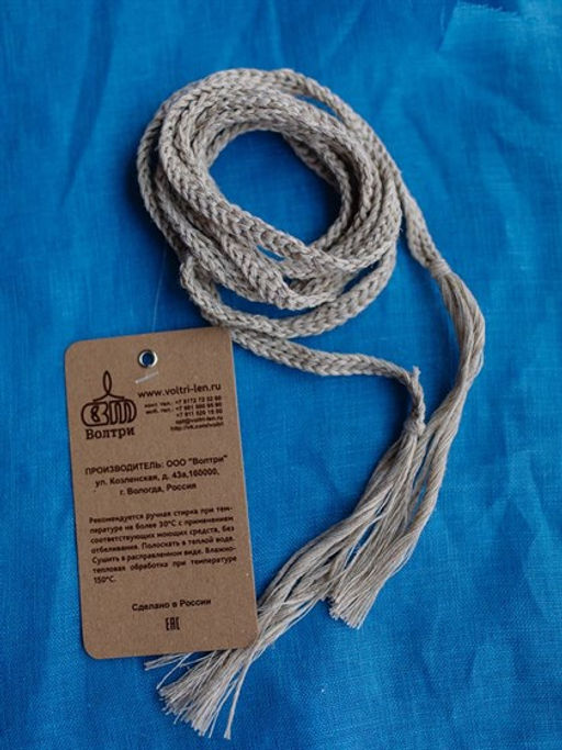 Пояс - ЛЕН БЕЛЫЙ - Волтри фото 3