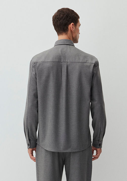 Gri Gomlek - Mavi фото 3