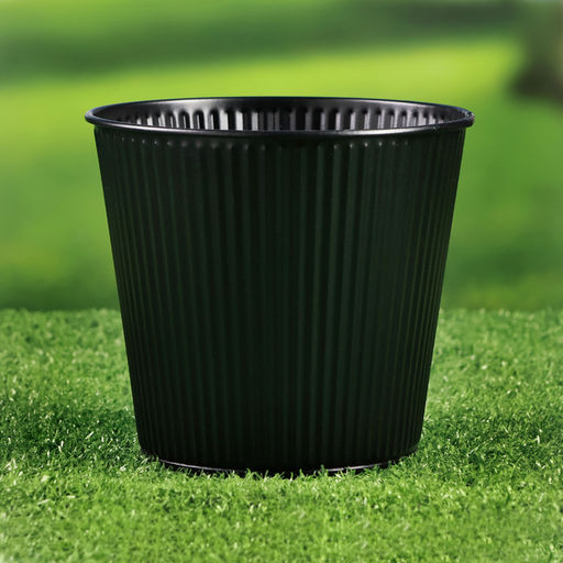 Декоративное кашпо «Ведёрко Килли», 14×14×13 см, металлическое, чёрное