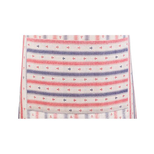 ФАРТУК ПОЛОСАТЫЙ РЕЙС, БЕЖЕВЫЙ\КРАСНЫЙ\СИНИЙ, 100 - Lefard фото 3