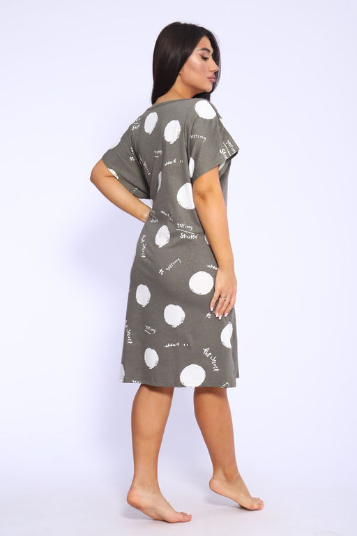Платье с рисунком горох Арт. 1057