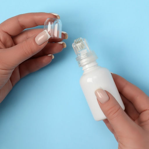 Насадка-мезороллер для флакона, 64 иглы, 0,5 мм, на блистере, цвет прозрачный - Queen fair фото 3