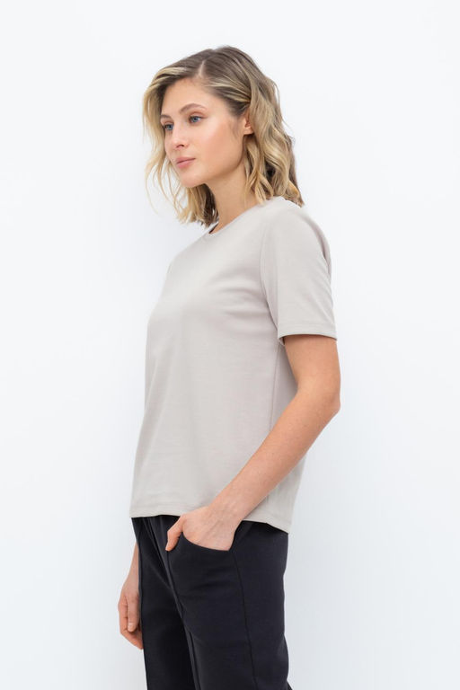 ЕВТ 3243/кремовый фуфайка жен