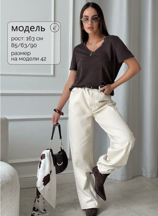 Футболка паутинка полупрозрачная - Binita фото 5