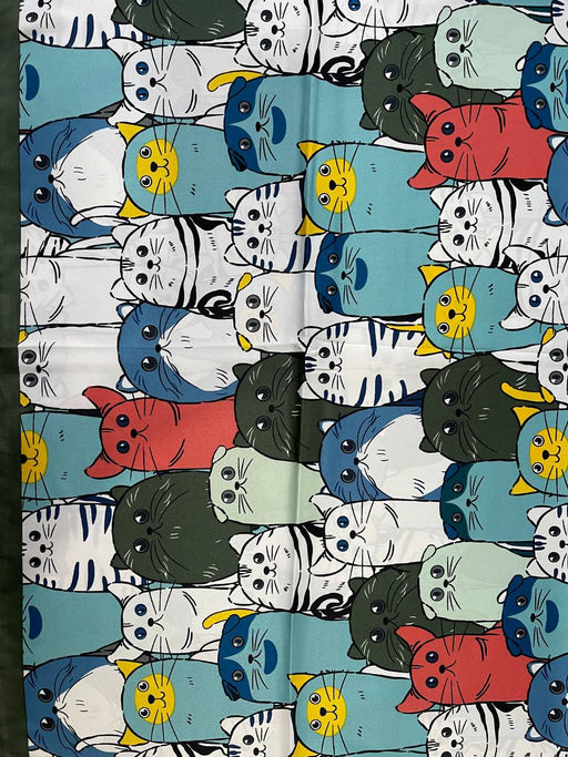 K13596 Платок 60/60 шелк искусственный ТМ_ЗЕЛЕНЫЙ