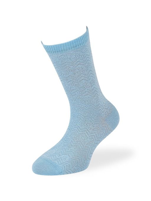 OMSA kids Calzino 22A02 ажур - Blu Сhiaro  фото 2