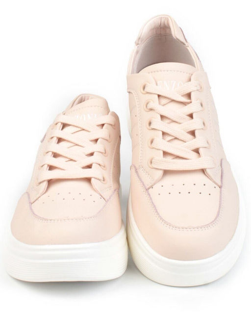 05-DJ21-2 PINK Кроссовки женские (натуральная кожа)