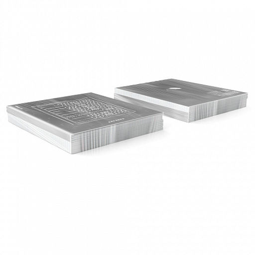 Цена за 5 шт. Тетрадь общая ученическая с пластиковой обложкой на скобе ErichKrause Зри в корень, Алгебра, 48 листов, клетка  фото 3