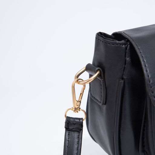 Сумка-мессенджер на клапане, цвет чёрный - Simaland фото 5