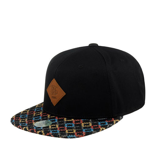 Бейсболка DJINNS арт. 6P SB Inka Tag Rev. (черный / черный)