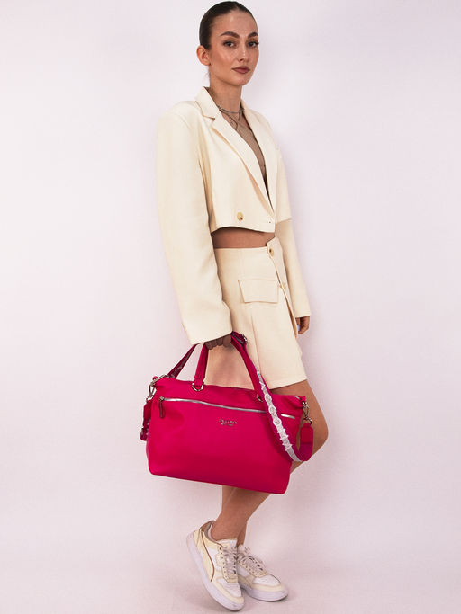 LACCOMA сумка Моника-Л815-фуксия эко кожа хлопок