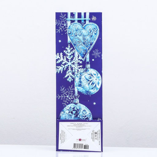 Пакет подарочный Новогоднее украшение , 12 х 36 х 8,5см - Simaland фото 6