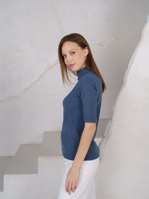 Водолазка жен.арт.375-5,индиго - Binita фото 6