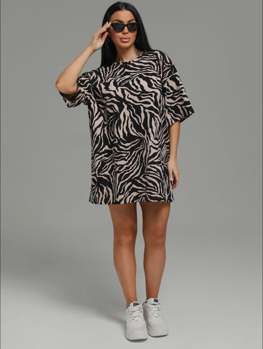 Шарм футболка женская (зебра)