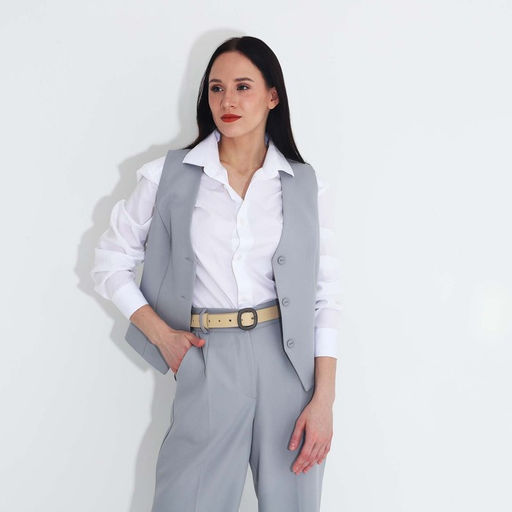 Ремень женский, ширина 2.5 см, винт, пряжка металл, цвет бежевый - Simaland фото 3