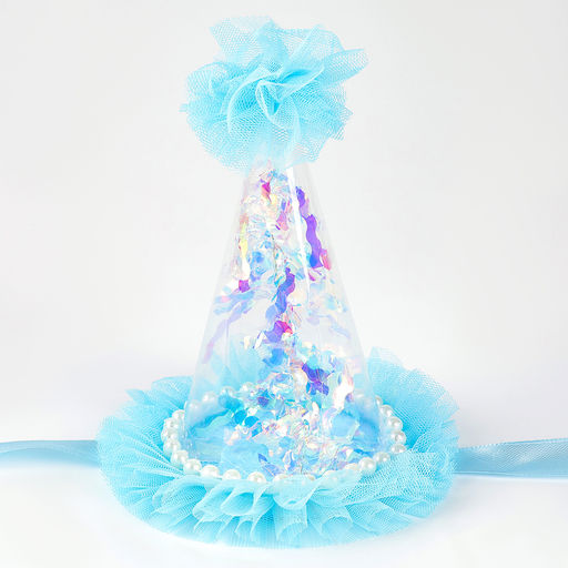 Цена за 6 шт. Колпак Праздник, цвет голубой - Simaland фото 2