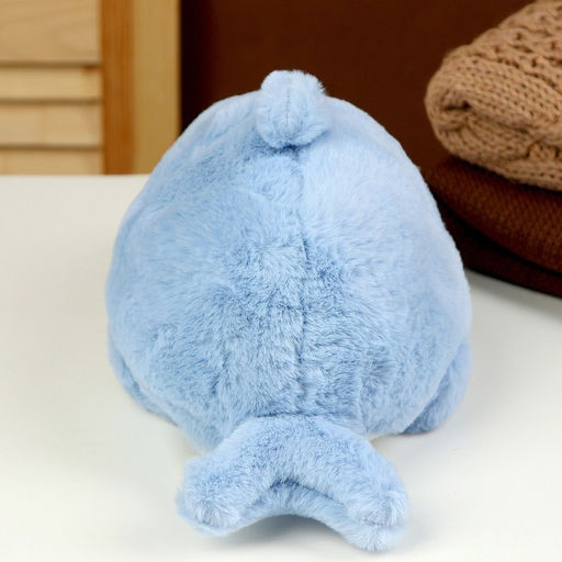 Мягкая игрушка «Кот», в костюме акулы, 25 см, цвет голубой