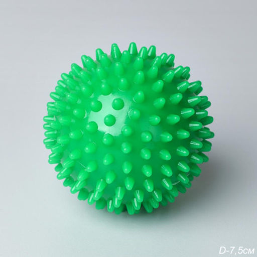 Мячик массажный Woohooo Energy Ball / 7,5см / зеленый /уп 56/