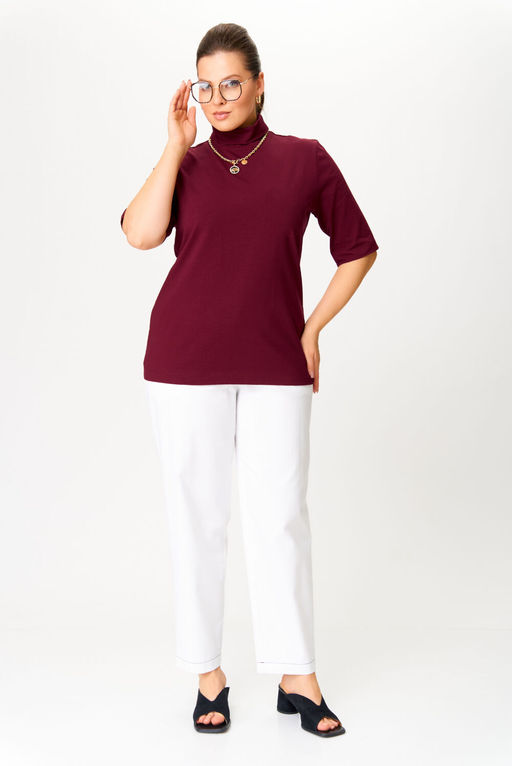 Водолазка Bliss 09062 бордовый