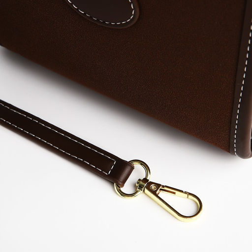 Сумка-тоут на молнии, цвет коричневый - Simaland фото 6