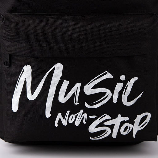 Рюкзак, отдел на молнии, наружный карман, цвет чёрный - Nazamok фото 5