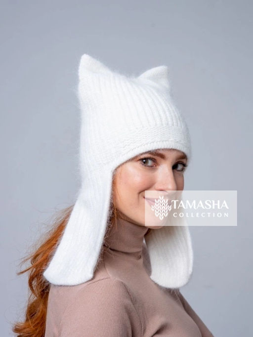 Шапка-ушанка женская Карамелька - Tamasha фото 20