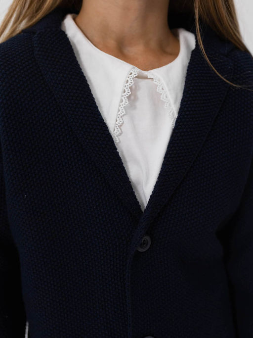 Темно-синий пиджак