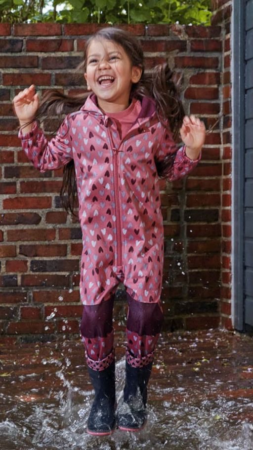 Комбинезон непромокаемый для девочек LUPILU с флисом  фото 4