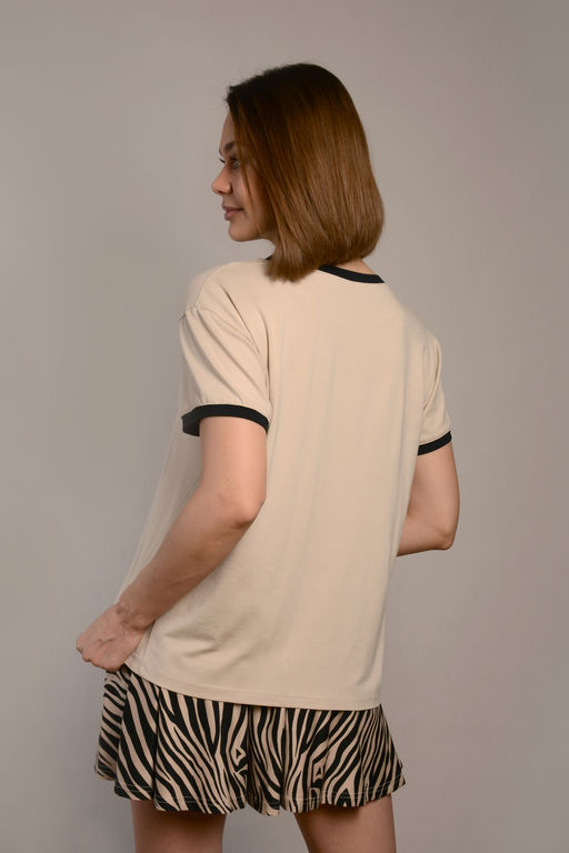 Костюм с шортами ЗЕБРА