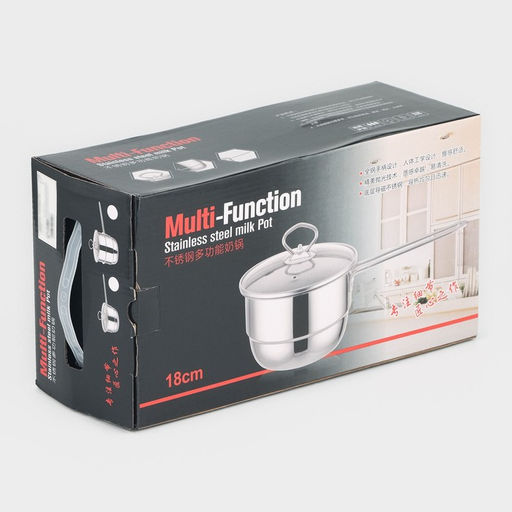 Пароварка-яйцеварка «Вейлер», 18×22 см, стеклянная крышка, нержавеющая сталь, хромированная