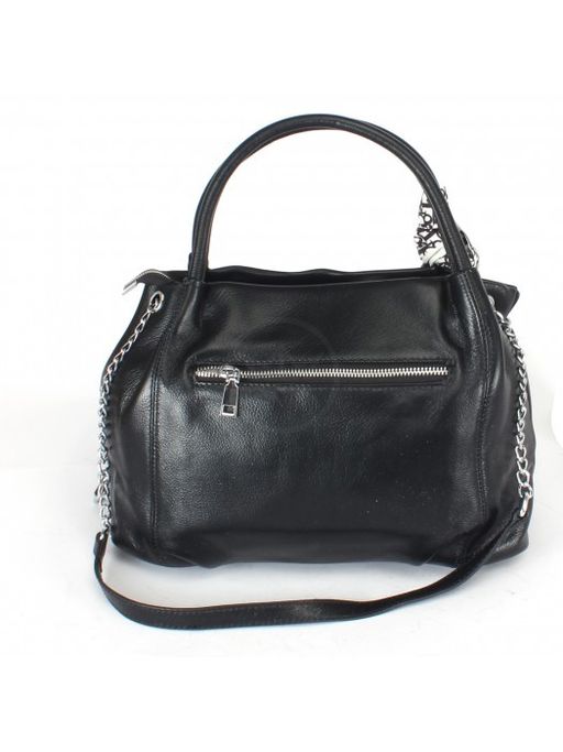 Сумка женская натуральная кожа GU 2033-5529, 1отд+карм/пер, черный SALE 242725 - Adelia фото 2