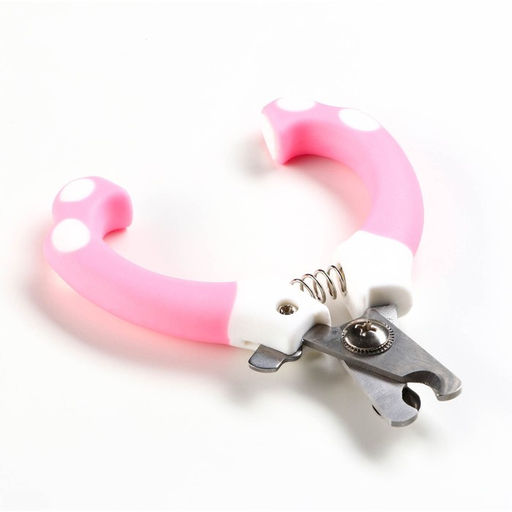 Набор для когтей Гармония: когтерез (отверстие 8 мм) и пилка для когтей, розовый - Пижон фото 2