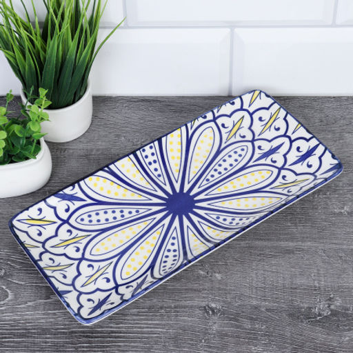 Блюдо прямоугольное 25х12 см / ZY033 / уп 60 - Галеонтрейд фото 3