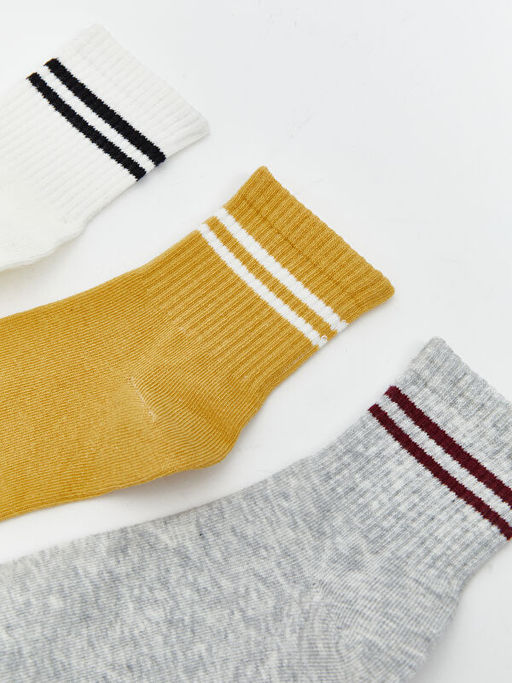 Bask?l? Kad?n Soket ?orap 5li