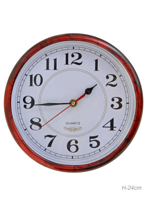 Часы настенные 24 см / 6033 /уп 40/ mix - Галеонтрейд фото 12