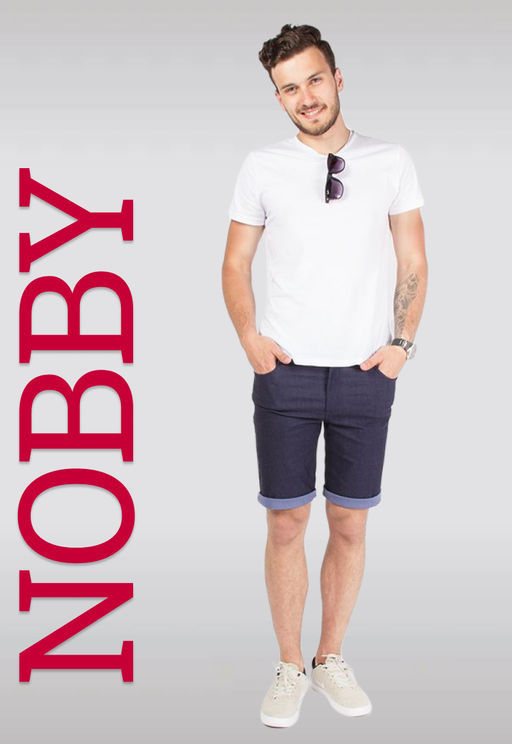 NOBBY, Шорты джинсовые 010-12/2 (джинс)  фото 7