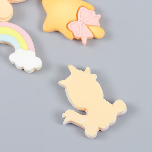 Декор для творчества пластик «Единорожки», набор 10 шт.