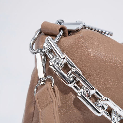 Сумка кросс-боди на молнии, цвет бежевый - Simaland фото 5