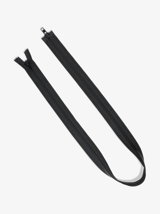 Цена за 10 шт. Молния «Трактор», №8, разъёмная, 2 замка, замки автомат, 100 см, чёрная